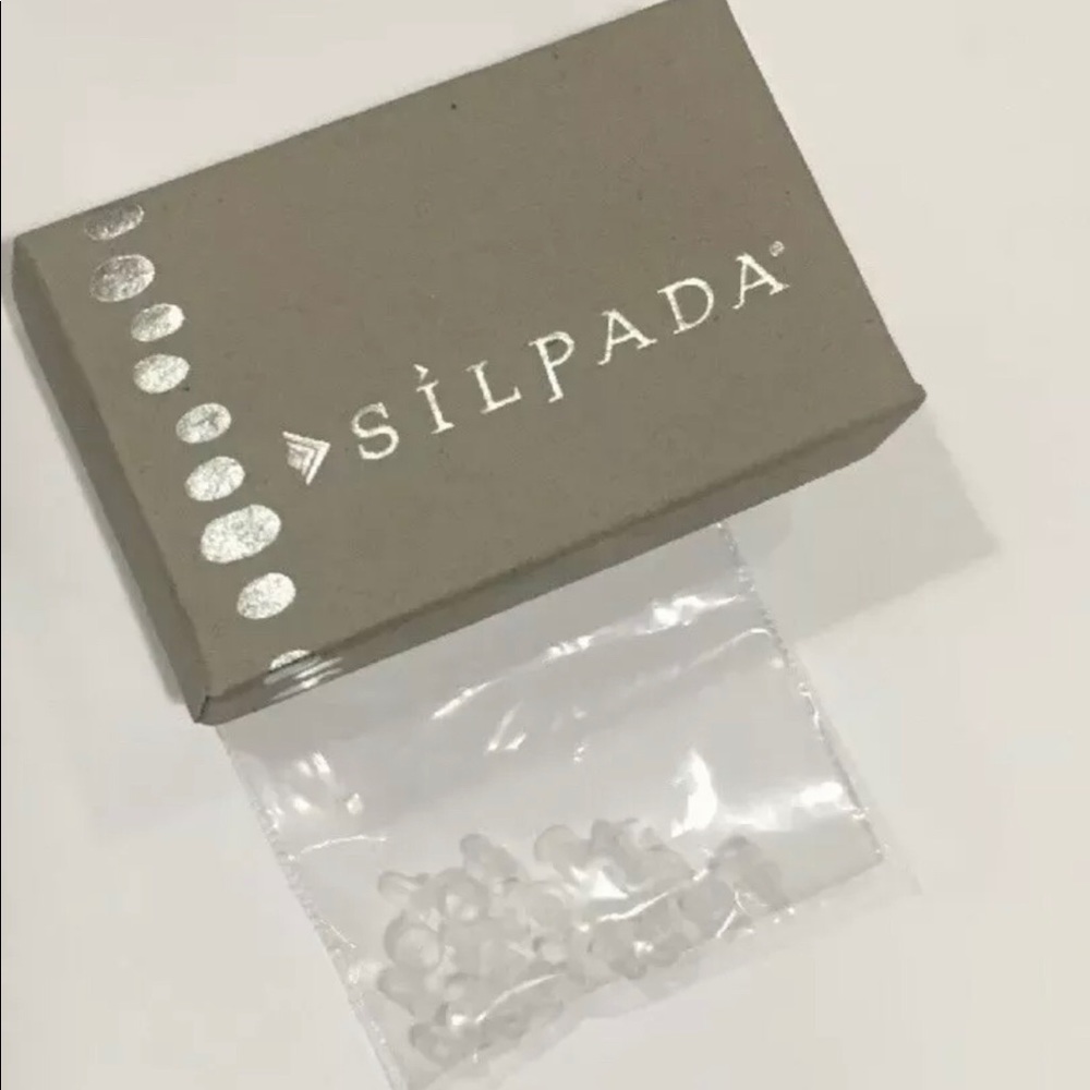 Silpada Bullet Rubber Earring Backs - Set of 12 NEW - Picture 3 of 10